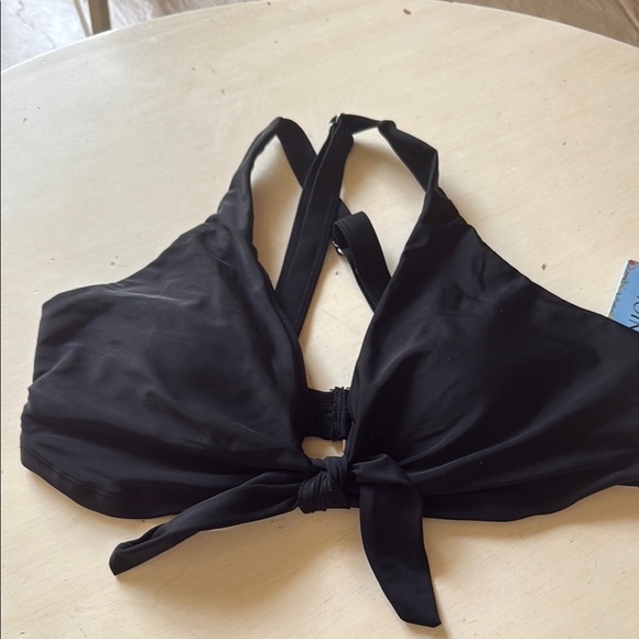 *NWT - YONIQUE 2 PIECE BLACK SWIMSUIT - Picture 2 of 7